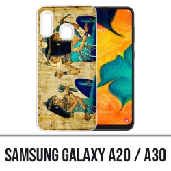 Samsung Galaxy A20 / A30 Abdeckung - Papyrus