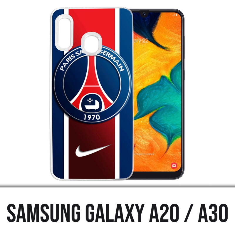 Coque Samsung Galaxy A20 / A30 - Paris Saint Germain Psg Nike