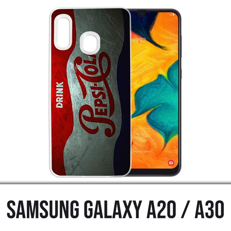 Samsung Galaxy A20 / A30 cover - Pepsi Vintage