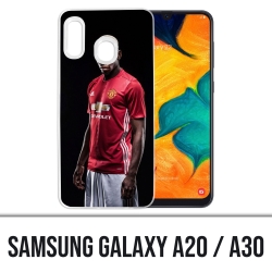 Samsung Galaxy A20 / A30 Abdeckung - Pogba Manchester