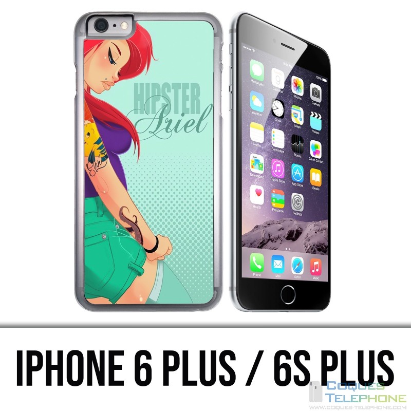 Coque iPhone 6 PLUS / 6S PLUS - Ariel Sirène Hipster