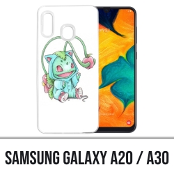 Samsung Galaxy A20 / A30 case - Pokemon Baby Bulbasaur