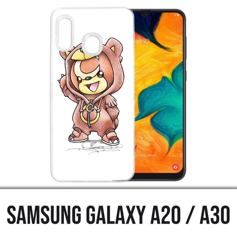 Samsung Galaxy A20 / A30 Abdeckung - Pokemon Baby Teddiursa