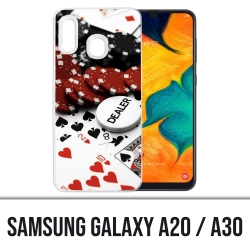 Samsung Galaxy A20 / A30 cover - Poker Dealer