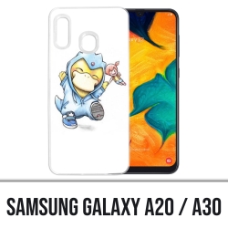 Samsung Galaxy A20 / A30 Abdeckung - Pokémon Baby Psykokwac