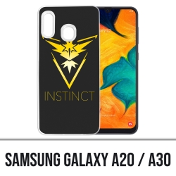 Samsung Galaxy A20 / A30 Hülle - Pokémon Go Team Gelb