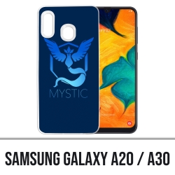 Samsung Galaxy A20 / A30 Hülle - Pokémon Go Team Msytic Blue