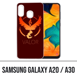 Coque Samsung Galaxy A20 / A30 - Pokémon Go Team Rouge