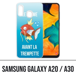 Samsung Galaxy A20 / A30 Hülle - Pokémon Ruhe vor dem Magicarpe Dip