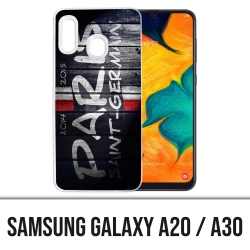 Coque Samsung Galaxy A20 / A30 - Psg Tag Mur