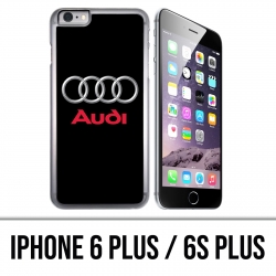 Custodia per iPhone 6 Plus / 6S Plus - Logo Audi in metallo