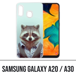 Samsung Galaxy A20 / A30 Hülle - Waschbär Kostüm