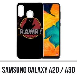Samsung Galaxy A20 / A30 Hülle - Rawr Jurassic Park