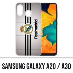 Coque Samsung Galaxy A20 / A30 - Real Madrid Bandes