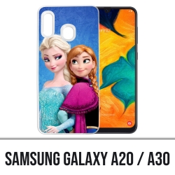 Custodia Samsung Galaxy A20 / A30 - Frozen Elsa e Anna