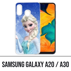 Samsung Galaxy A20 / A30 Abdeckung - Frozen Elsa