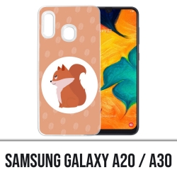 Samsung Galaxy A20 / A30 Abdeckung - Red Fox