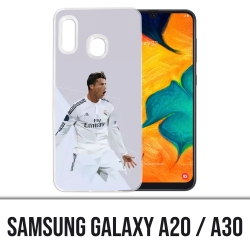 Coque Samsung Galaxy A20 / A30 - Ronaldo Lowpoly