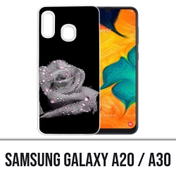 Coque Samsung Galaxy A20 / A30 - Rose Gouttes