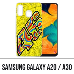 Samsung Galaxy A20 / A30 Abdeckung - Rossi 46 Waves
