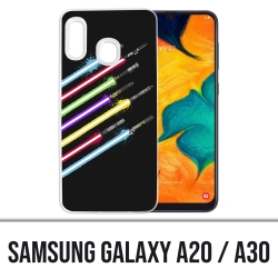 Samsung Galaxy A20 / A30 Abdeckung - Star Wars Lichtschwert