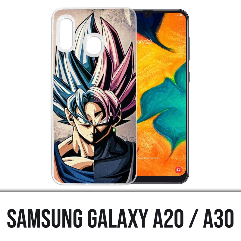 Cover per Samsung Galaxy A20 / A30 - Sangoku Dragon Ball Super