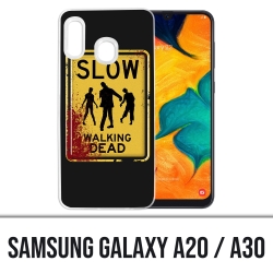 Samsung Galaxy A20 / A30 Abdeckung - Slow Walking Dead