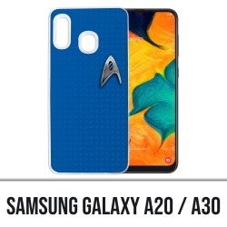 Coque Samsung Galaxy A20 / A30 - Star Trek Bleu