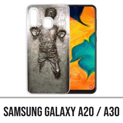 Samsung Galaxy A20 / A30 Abdeckung - Star Wars Carbonite