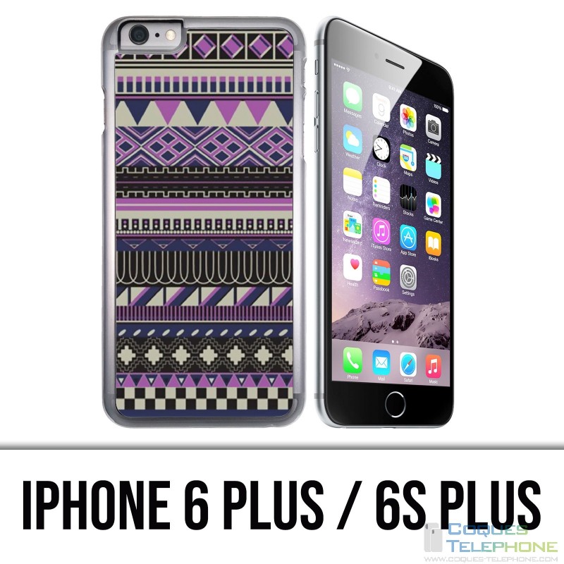 IPhone 6 Plus / 6S Plus Case - Purple Azteque