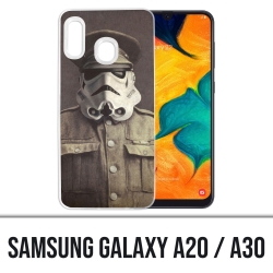 Cover Samsung Galaxy A20 / A30 - Star Wars Vintage Stromtrooper