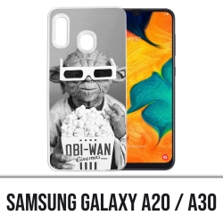 Samsung Galaxy A20 / A30 cover - Star Wars Yoda Cinema