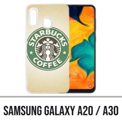 Samsung Galaxy A20 / A30 Abdeckung - Starbucks Logo