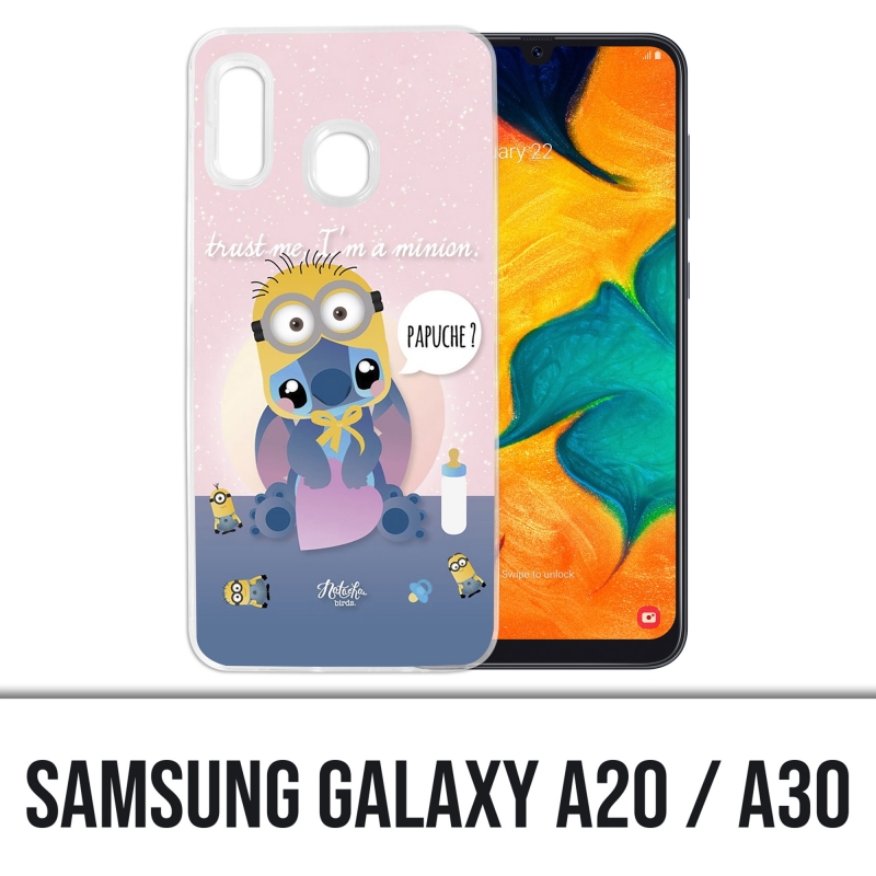 Samsung Galaxy A20 / A30 Abdeckung - Stitch Papuche