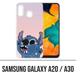 Coque Samsung Galaxy A20 / A30 - Stitch Vitre