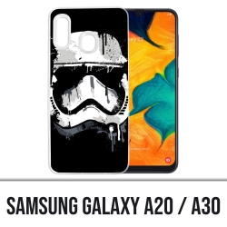 Samsung Galaxy A20 / A30 Abdeckung - Stormtrooper Paint