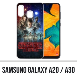 Custodia Samsung Galaxy A20 / A30 - Poster di Stranger Things