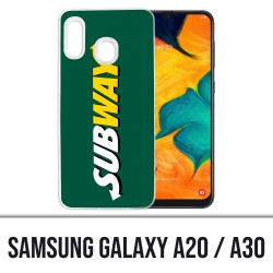 Samsung Galaxy A20 / A30 Abdeckung - U-Bahn