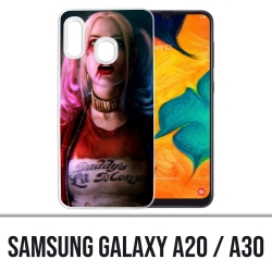 Funda Samsung Galaxy A20 / A30 - Escuadrón Suicida Harley Quinn Margot Robbie