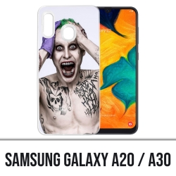 Samsung Galaxy A20 / A30 Abdeckung - Selbstmordkommando Jared Leto Joker