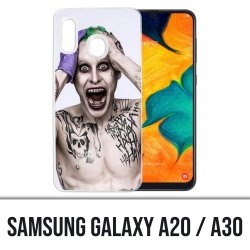 Samsung Galaxy A20 / A30 Abdeckung - Selbstmordkommando Jared Leto Joker