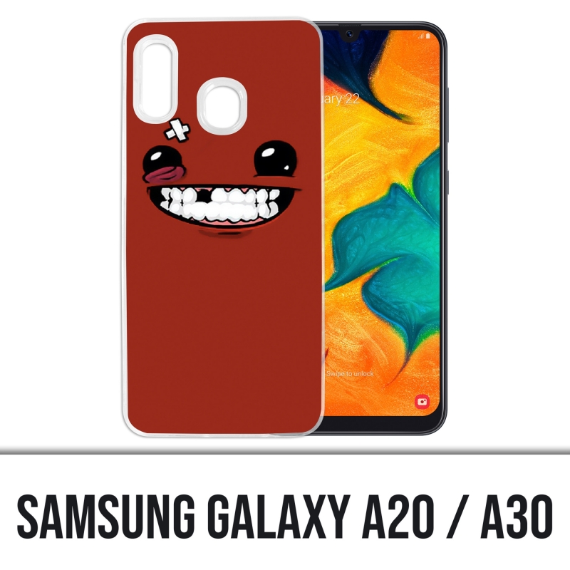 Samsung Galaxy A20 / A30 cover - Super Meat Boy