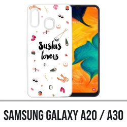 Samsung Galaxy A20 / A30 Abdeckung - Sushi-Liebhaber