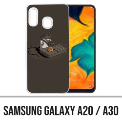 Samsung Galaxy A20 / A30 Abdeckung - Indiana Jones Mouse Swatter