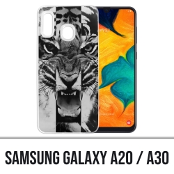 Samsung Galaxy A20 / A30 Abdeckung - Tiger Swag