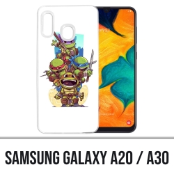 Coque Samsung Galaxy A20 / A30 - Tortues Ninja Cartoon