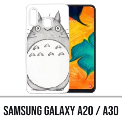 Samsung Galaxy A20 / A30 cover - Totoro Drawing