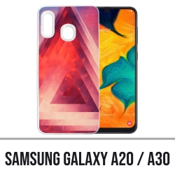 Custodia Samsung Galaxy A20 / A30 - Triangolo astratto
