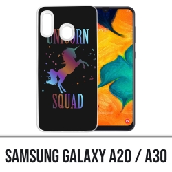Coque Samsung Galaxy A20 / A30 - Unicorn Squad Licorne