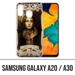 Samsung Galaxy A20 / A30 Abdeckung - Vampire Diaries Elena